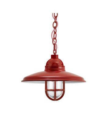 Bridgeport Vintage Industrial Chain Pendant Light