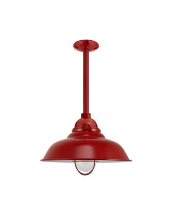 Chicago LED Vintage Industrial Stem Mount Pendant Light