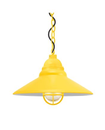 Cleveland LED Vintage Industrial Chain Pendant Light