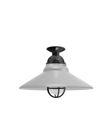 Cleveland LED Vintage Industrial Flush Mount Light