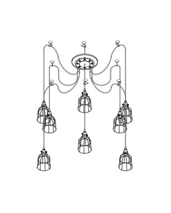 Custom Chandelier #175