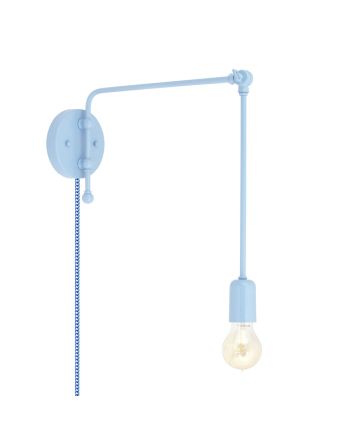 Downtown Swing Arm Plug-In Wall Sconce