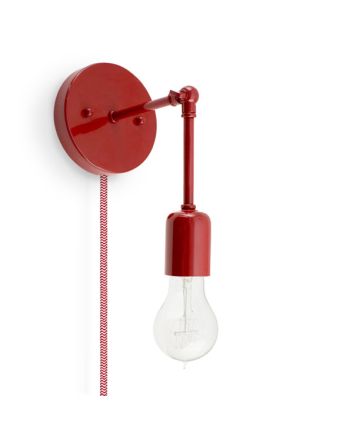 Downtown Minimalist Adjustable Plug-In Wall Sconce