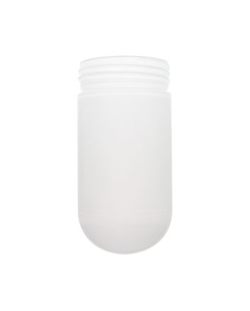 Frosted Jelly Jar Glass