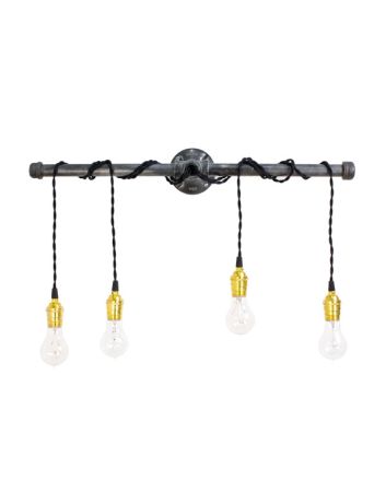 Lang Machine Age 4-Light Wall Sconce