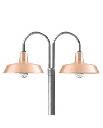 The Original™ Nautical LED Double Post Mount Light