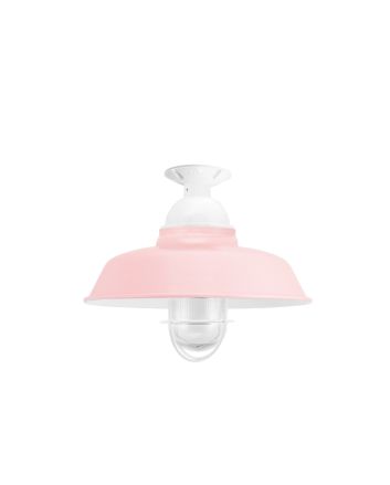 Rochester Vintage Industrial Flush Mount Light