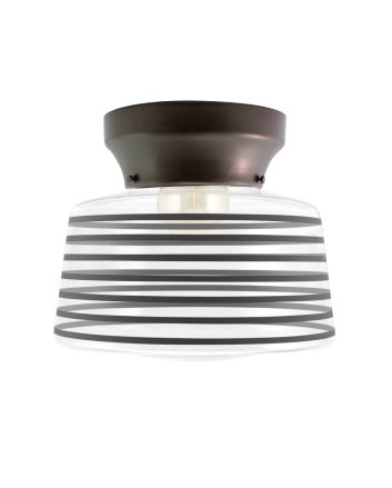 Kao Drum Schoolhouse Flush Mount Light