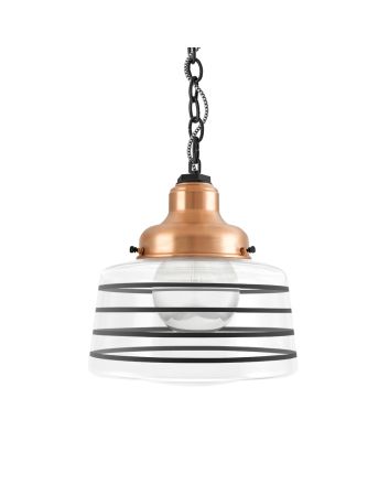 Drum Schoolhouse Chain Pendant Light
