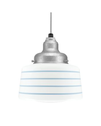 Drum Schoolhouse Cord Pendant Light