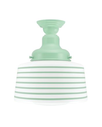 Drum Schoolhouse Semi-Flush Mount Light