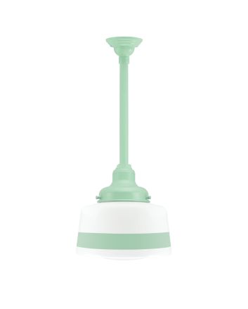 Drum Schoolhouse Stem Pendant Light