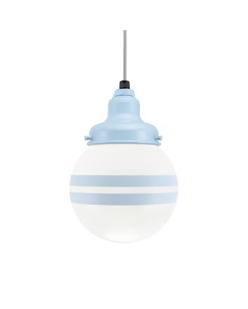 Round Schoolhouse Cord Pendant Light