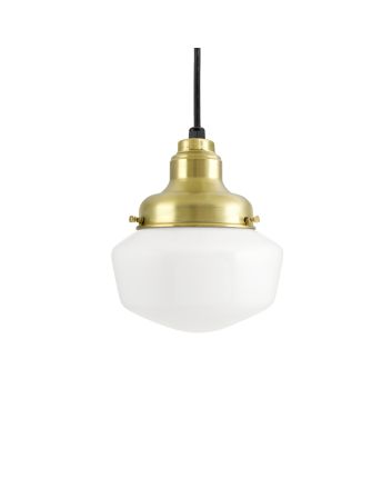 Primary Schoolhouse Cord Pendant Light