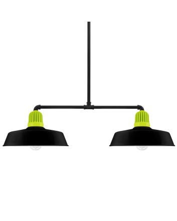 Scrimmage High Lumen LED 2-Light Stem Pendant Light