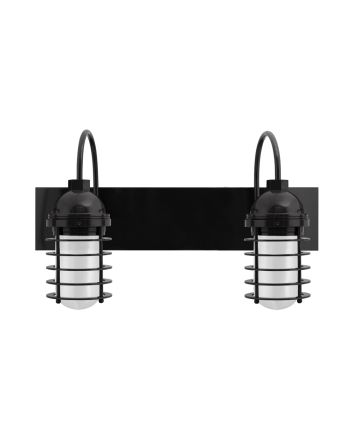 Static Ring LED Double Vanity Light