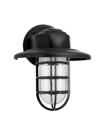 Quick Ship | Streamline LED Industrial Guard Sconce