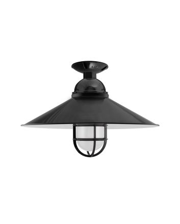 Syracuse LED Vintage Industrial Flush Mount Light
