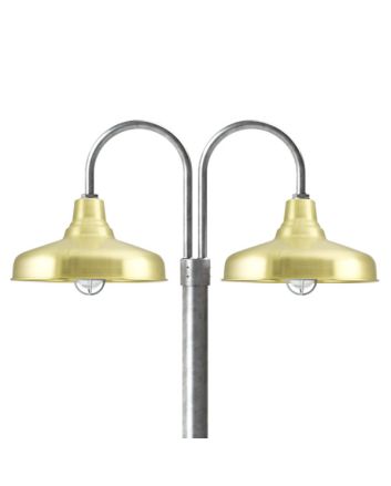 Union Nautical LED Double Post Mount Light