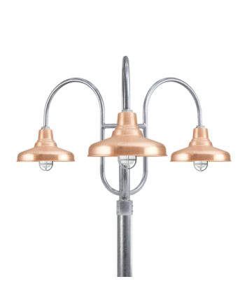 Union Triple Post Mount Light