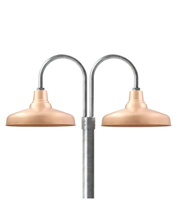 Union Double Post Mount Light