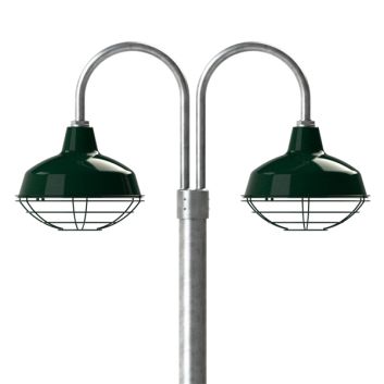 Avalon Double Post Mount Street Light