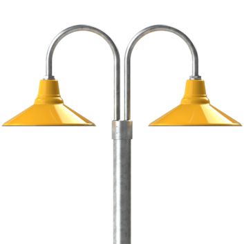 Aero LED Double Post Mount Light