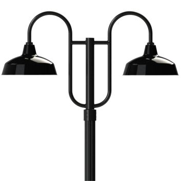 Avalon Double Post Mount Street Light