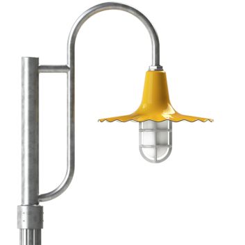 Seaside Single Post Mount Light