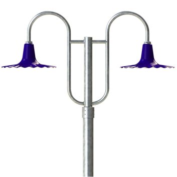 Seaside LED Double Post Mount Light