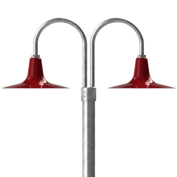 Sterling Double Post Mount Light