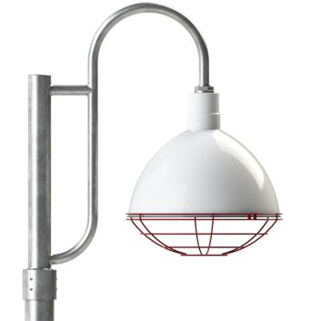 Wilcox Single Post Mount Light
