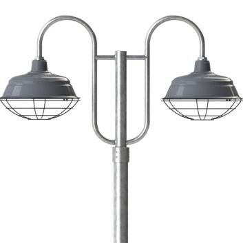 Bomber LED Double Post Mount Light
