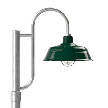 Bomber Nautical LED Single Post Mount Light