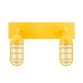 Industrial Guard Double Vanity Light