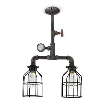 Edward Machine Age Chandelier
