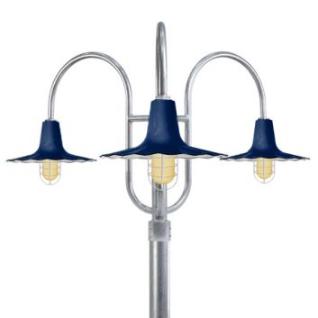 Seaside Triple Post Mount Light