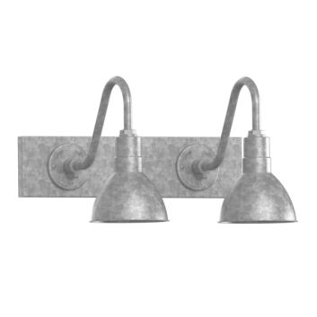 Wilcox Gooseneck Double Vanity Light
