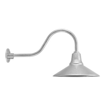 Quick Ship | Aero Shallow Bowl Gooseneck Light