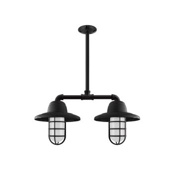 Merger LED 2-Light Chandelier