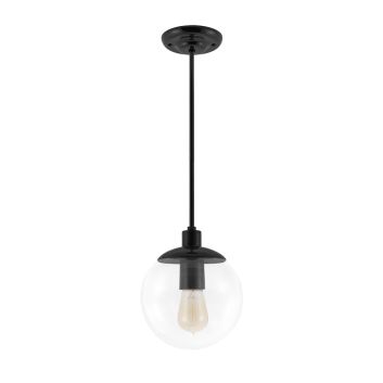 Glass Ball Stem Pendant Light