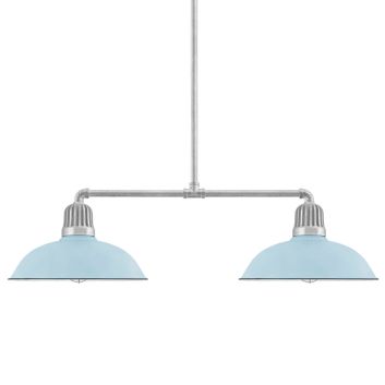 Gridiron High Lumen LED 2-Light Stem Pendant Light
