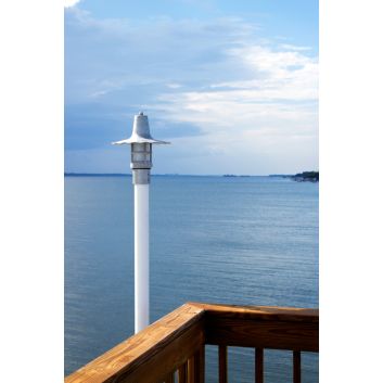 Seaside Industrial Guard Post Mount Light