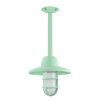 Industrial Guard Stem Pendant Light
