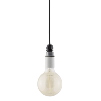 Indy Porcelain Socket Cord Pendant Light