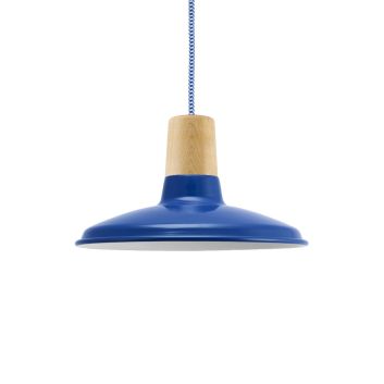 Marathon LED Wooden Top Cord Pendant Light