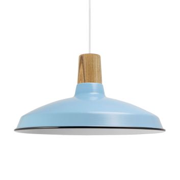 Marathon LED Wooden Top Cord Pendant Light