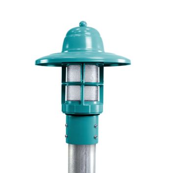 Atomic LED Industrial Guard Post Mount Light