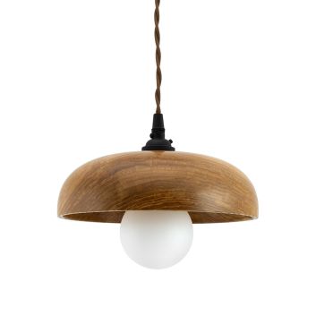 Ventura Wooden Shade Cord Pendant Light
