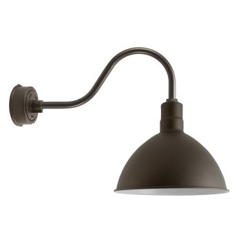 Quick Ship | Wilcox LED Deep Bowl Gooseneck Light